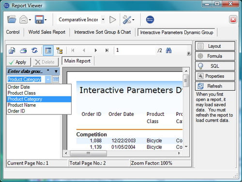 crystal reports versions